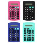 8-Digit Pocket Calculators, 4.5x2.75 in.