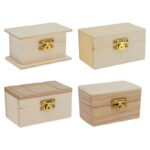 Crafter's Square Small Wooden Gift Boxes, 2x3.5x2 in.