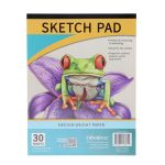 Crown Jewlz Medium-Weight Perforated Sketch Pads, 8.375x10.875-in., 30-ct. Sheets