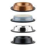Greenbrier Kennel Club Metal Non-Skid Pet Bowls