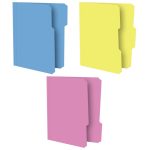 Jot Colorful Tabbed Letter-Size File Folders, 6-ct. Packs