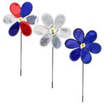 Seasonal Collection Patriotic Sparkle Pinwheel, Assorted Colors, 1-ct.