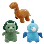 Soft Plush Dinosaurs, Assorted Dinosaurs, 1-ct.