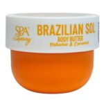 Spa Luxury Brazilian Sol Pistachio and Caramel Body Butter, 6 oz. Jar