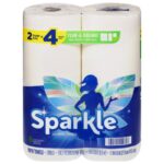 Sparkle Paper Towel Rolls, 2-pc pack.